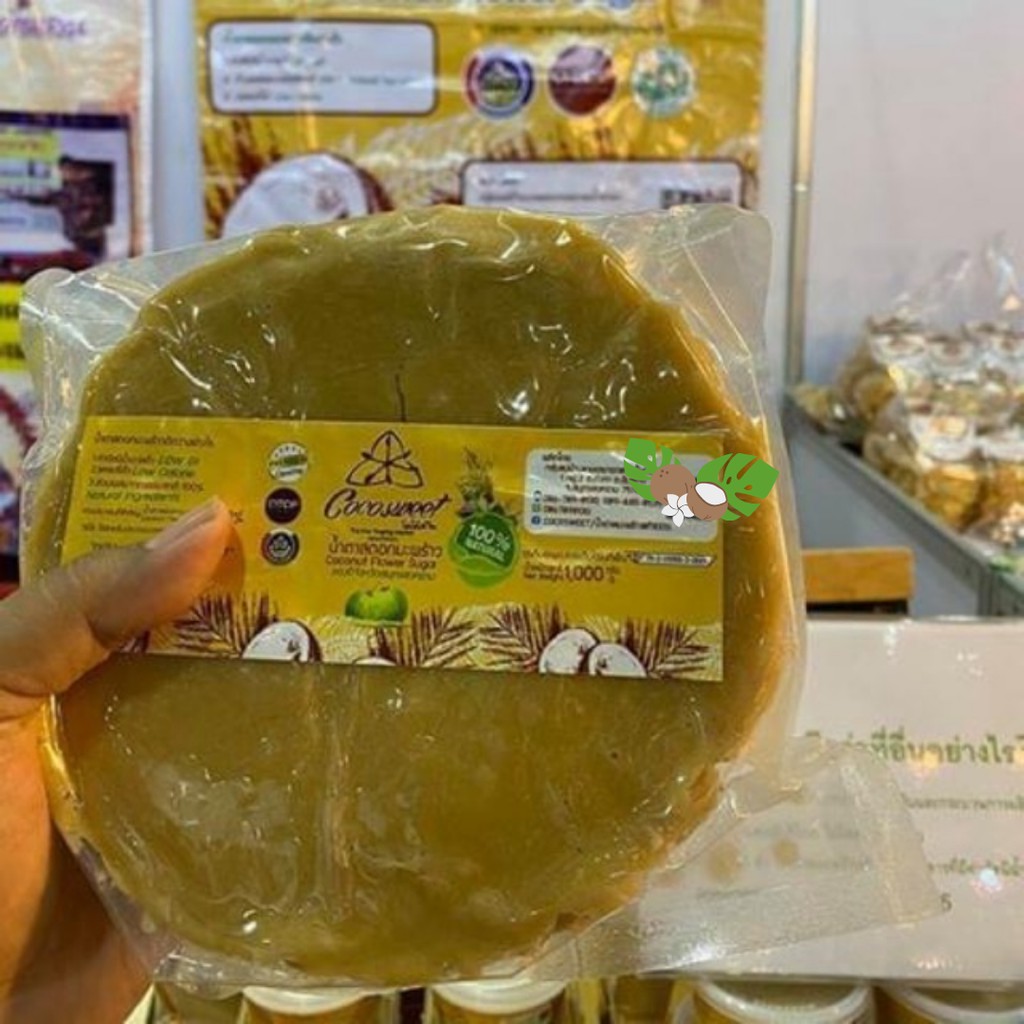 น้ำตาลมะพร้าวแท้ แบบถุง 1,000 กรัม