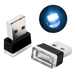 รถมินิ USB LED ภายในรถแสงโดยรอบตกแต่งไฟกลางคืนยานยนต์ตกแต่งหลอดไฟ Led ที่มีการชาร์จ USB