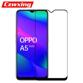 2 PCS ฟิล์มกระจกนิรภัย เต็มจอ OPPO A5 2020 อุปกรณ์กันรอยหน้าจอ OPPO A5 2020 A52020 A 5 OPPOA5 กระจก กระจกนิรภัย