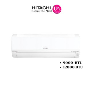 HITACHI เครื่องปรับอากาศ รุ่น RAS-KH10CLT , RAS-KH13CLT ขนาด 9,000/12,500 BTU INVERTER