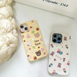 พร้อมส่งในไทย💘 เคสโทรศัพท์ เคส เคสมือถือ เคส หมีTEA TPU-R1826 กระต่ายnice TPU-R1827