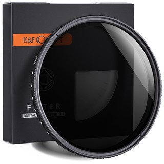 K & F Concept Nd2-400 ฟิลเตอร์ตัวแปร Nd สําหรับวิดีโอ Compatible with the CANON,nikon,sony cameras