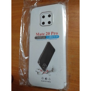 Huawei Mate 20 Pro CASE TPU ฝาหลังใส กันกระแทก มีปุ่มกันกระแทก ทั้ง 4 มุม มีคลุมกล้อง รุ่นใหม่