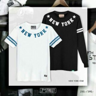 เสื้อยืดแขนสั้น 7thStreet รุ่น New York Star