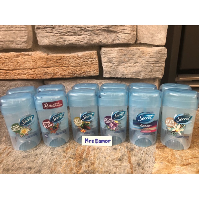 Secret โรลออนรุ่นเจล ระงับกลิ่นกาย ผู้หญิง 45g. (ซีเคร็ท)