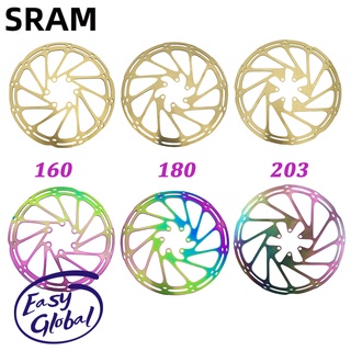 Sram ดิสก์เบรกโรเตอร์ เบาพิเศษ 160 มม. 180 มม. 203 มม. สําหรับจักรยานเสือภูเขา 1 ชิ้น 2 ชิ้น