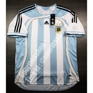 [Retro] - เสื้อฟุตบอล Argentina Home อาเจนติน่า เหย้า 2006