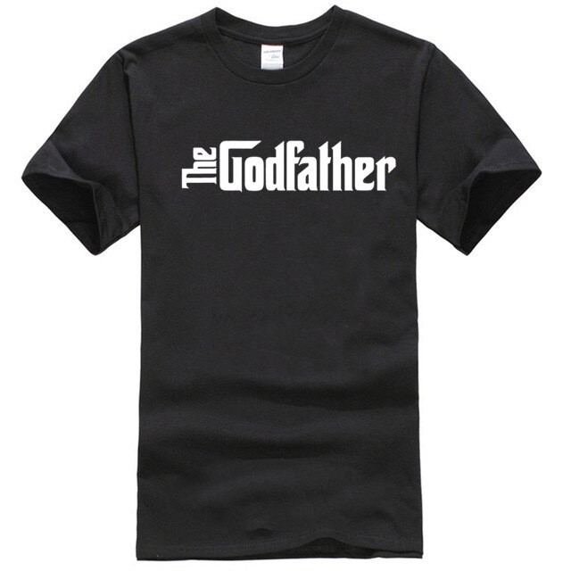 T-shirt  เสื้อยืด พิมพ์ลาย The Godfather Baptism Christening The Godfather เหมาะกับของขวัญ สําหรับผู้ชายS-5XL