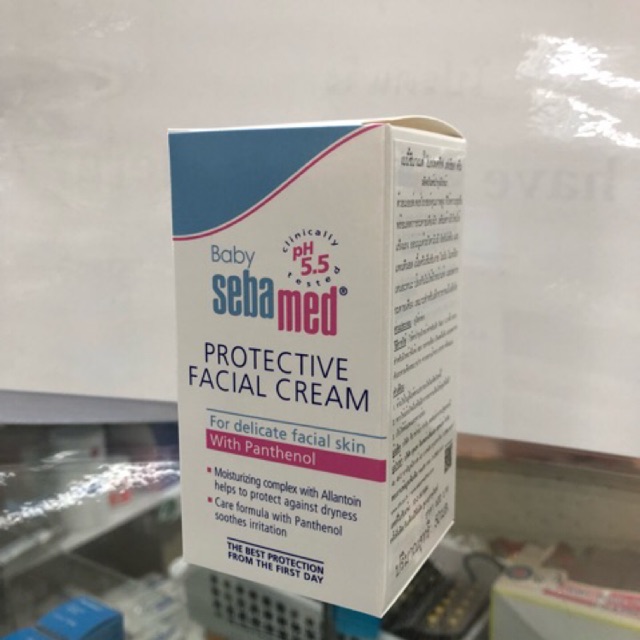 Sebamed Baby Protective Facial Cream ซีบาเมด ครีมบำรุงผิวหน้าเด็ก ครีม ...