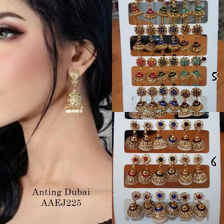 Jhumka/dubai INDIA ต่างหู/ต่างหู รุ่น AAEJ225N