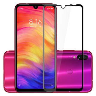 กระจกนิรภัยป้องกันรอยขีดข่วน 2.5 D สำหรับ Xiaomi Redmi Note 7