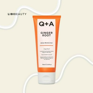 Q+A Ginger Root Daily Moisturiser 75 ml.