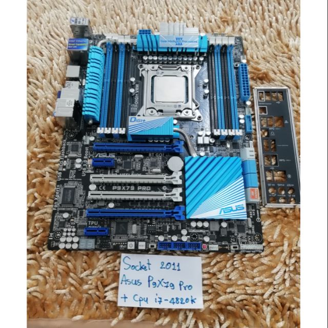 มัดรวมเมนบอร์ด​ Socket​ 2011​ Asus​  P9X79​ PRO​  พร้อม​  cpu​ Core​ i7-4820k  คับ