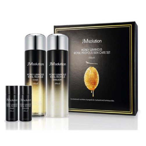JM Solution Honey Luminous Royal Propolis Skin Care Set 4 in1ชุดผลิตภัณฑ์ดูแลผิวหน้า