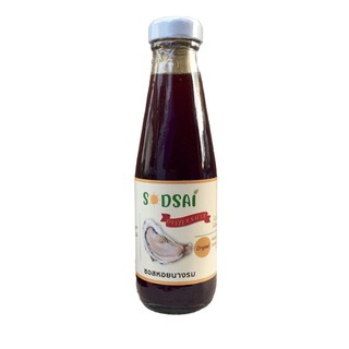 Sodsai สดใส ซอสหอยนางรม สูตรคีโต 200 มล. (Sodsai01) Oyster Sauce Keto Clean