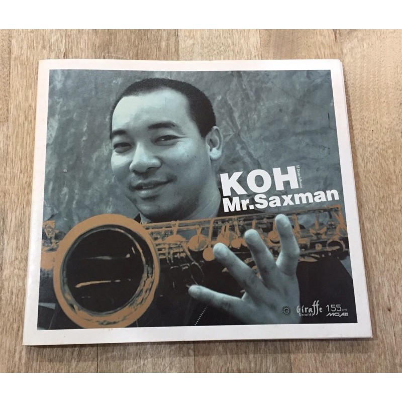 CD ซีดีเพลงไทย KOH Mr.Saxman คิดถึงเธอทุกที (ที่อยู่คนเดียว)