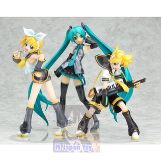 ฟิกเกอร์ งานแท้ มือ1,2 - Miku,Rin,Ren - 1/8 Vocaloid (กล่องไม่เรียบ) [ Hatsune Miku ]