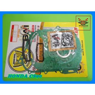 HONDA CS90 CS 90 ENGINE GASKET COMPLETE SET // ปะเก็นเครื่อง ชุดใหญ่ "ตรานก" สินค้าคุณภาพดี