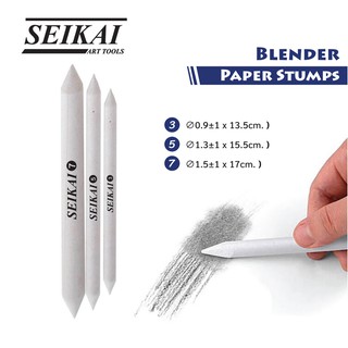 Seikai(เซไค) PAPER STUMPS แท่งเกลี่ยสี ชุด 3 ขนาด