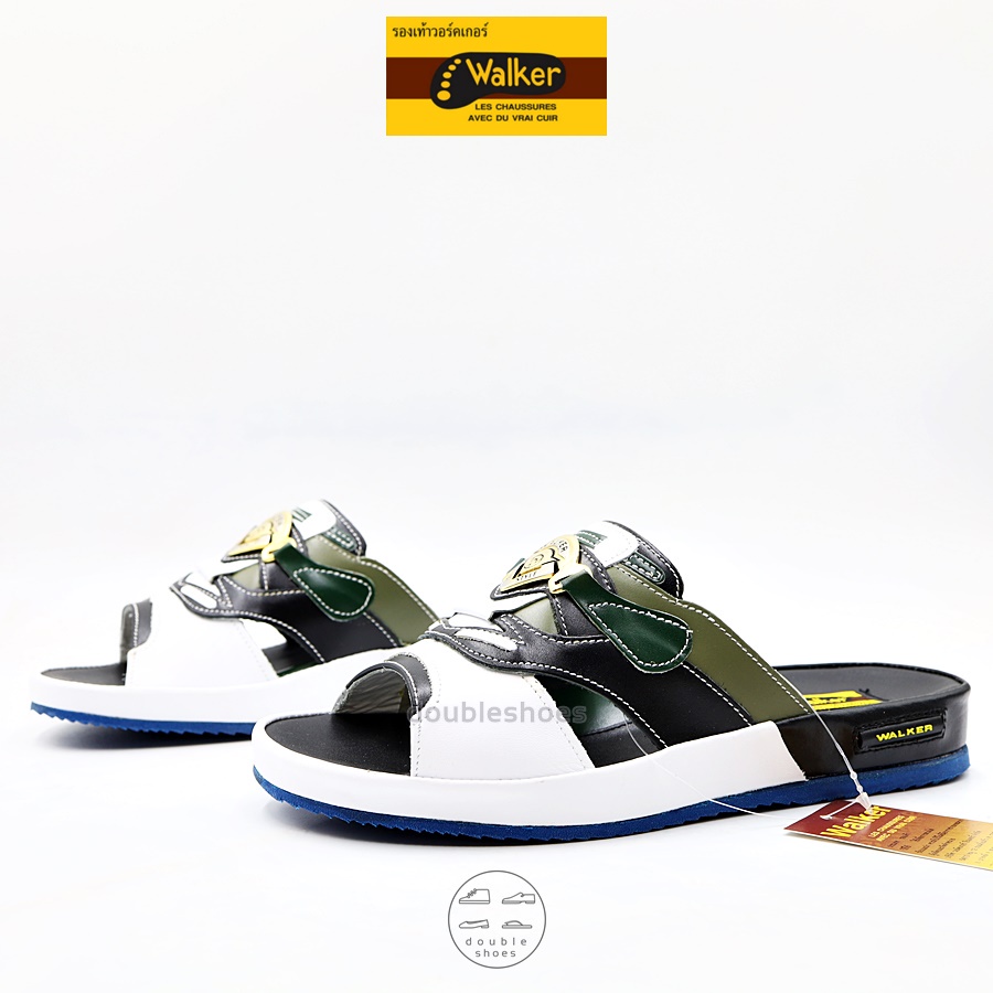 รองเท้าแตะ Walker รุ่น M4912 (สไตล์เทวิน) สีดำ เบอร์ 39-46