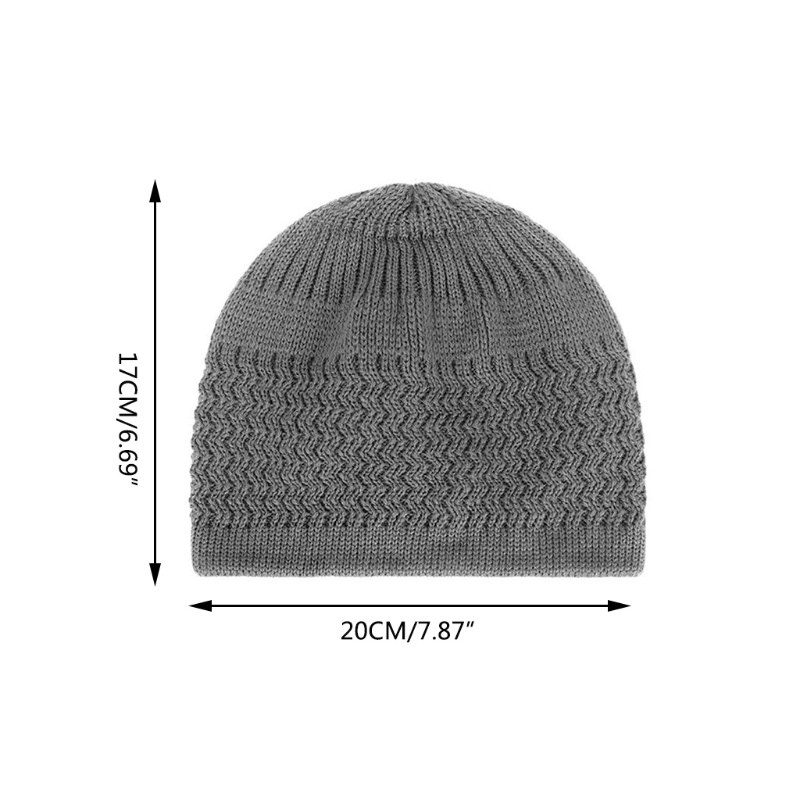 Oke หมวกสวดมนต์ Topi Kufi สําหรับหัวสวมหมวกสวดมนต์อิสลามผู้ชายหลายสี Acryli