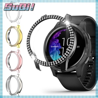 SUQI Bling Protective Case Diamonds Protective Cover For Garmin Venu