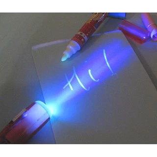 ปากกาล่องหน ส่องแบงค์ ปากกาblacklight 1ด้ามคละสี