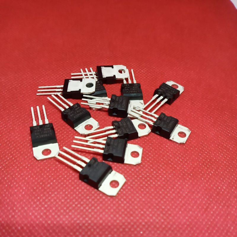 L7806CV Regulator TO 220. แพ็ค5ชิ้น