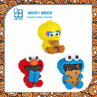 CHAMAA พร้อมส่ง ตัวต่อนาโน 7146 7147 7148 เอลโม่ บิ๊กเบิร์ด คุ๊กกี้ มอนสเตอร์ Sesame Street เซซามี่ สตรีท