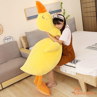 Gấu Bông Vịt Vàng Má Hồng Trầm Cảm Gấu Bông Hình Ngỗng Mệt Mỏi Gấu Xinh G40