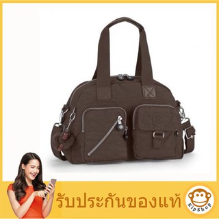 Kipling Defea Expresso Brown หูยาว กระเป๋าสะพาย เบลเยี่ยม ของแท้ ใหม่ ป้าย ถุง