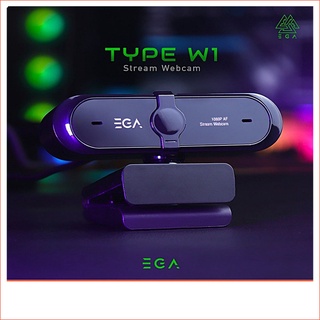 !!!พร้อมส่ง!!!กล้องเว็บแคม Webcam รุ่นขายดี 🔥กล้องเว็บแคม EGA Type W1 1080P คมชัด กล้องเว็บแคบสินค้าขายดี