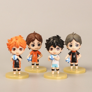 ตุ๊กตาฟิกเกอร์ Haikyuu Hinata Shoyo Kageyama Tobio Oika Sugawara ขนาด 6 ซม.