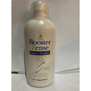 Dipso Booster Zense Decolor Shampoo แชมพูสำหรับล้างผมทำสี ดิปโซ 600มล.