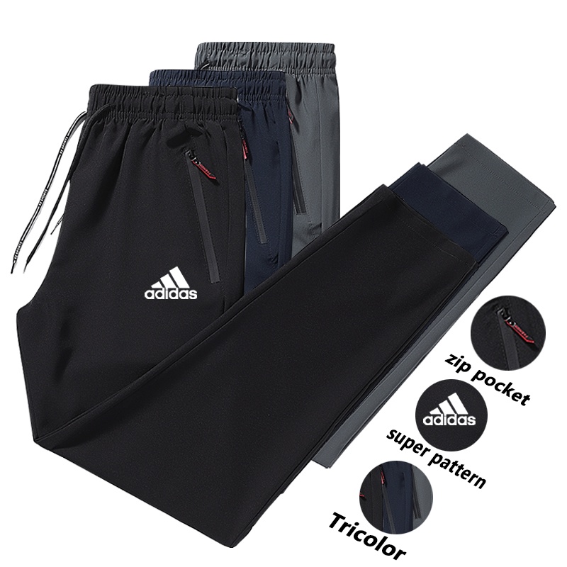 Seluar Lelaki Slim Fit Track กางเกงลําลองผู้ชาย กางเกงขายาว