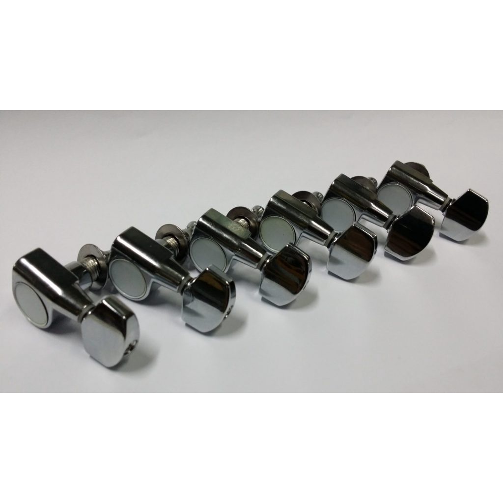 (พร้อมส่ง !!) อะไหล่กีต้าร์ กีต้าร์โปร่ง กีต้าร์ไฟฟ้า ลูกบิดหลังกลม ลูกบิดชุบโครเมี่ยมอย่างดี music arms