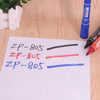 🔥ราคาถูก🔥ปากกาเมจิก เส้นใหญ่ 2 หัว รุ่นZP-805 ขนาด 6.0/1.0 มม. มี 3 สีให้เลือก（ราคาต่อด้าม）#ปากกา#ปากกาเมจิก