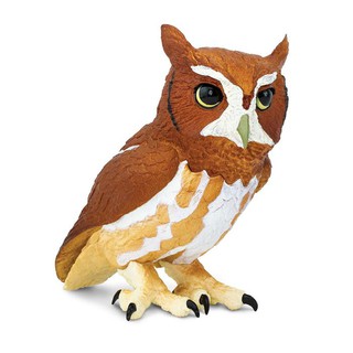 Safari Ltd. : SFR263429 โมเดลสัตว์ Eastern Screech Owl