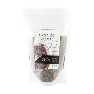 Organic Garden เมล็ดเจีย ออร์แกนิค Chia Seed (250gm)