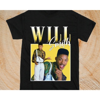 ส่งเร็ว เสื้อยืด พิมพ์ลายมังงะ Will Smith 90S คุณภาพดี สําหรับผู้ชายS-5XL