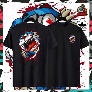 🔥100% PREMIUM COTTON🔥 DORAEMON ZOMBIE CottonTee Streetwear ผู้ชายผู้หญิง Unisex