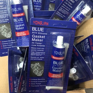 กาวปะเก็น ซิลิโคน 85g. (Blue) 押川製ガスケット工場、タイ製