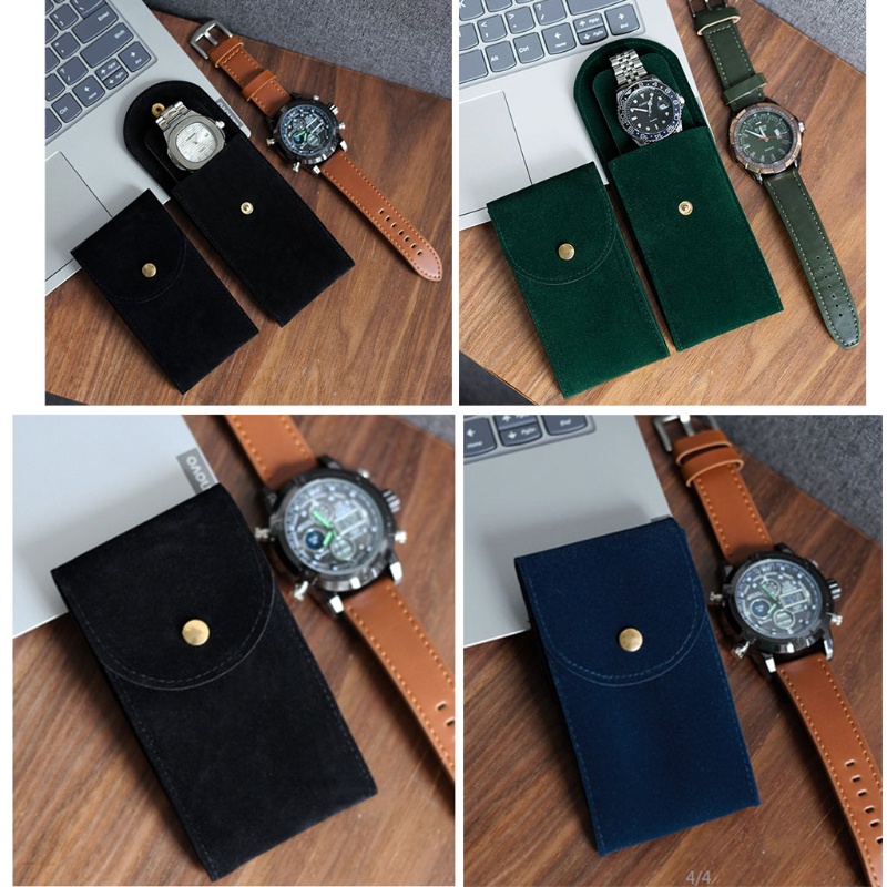 Kellnny Travel Storage for Case Watch Pouch for Men Women Watch lovers 6 สีเสริม