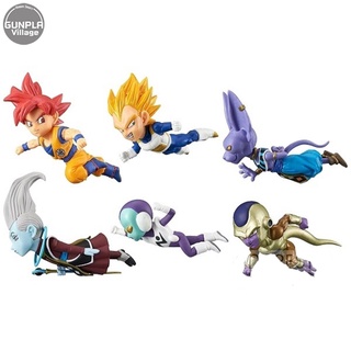 Banpresto (Set 6 กล่อง) WCF Dragon Ball Super World Collectable Figure - The Historical Characters Vol.1 4983164170498