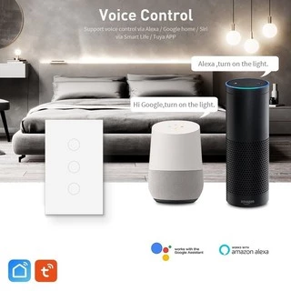 สวิตช์ไฟ Tuya Zigbee Smart Switch รุ่น ZTS-US ไม่ใช้นิวตรอน ไม่ใช้คาปาฯ ใช้คู่กับ Tuya Gateway