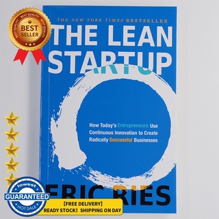 【ขายดี】The Lean Startup By. Eric Ries  หนังสือภาษาอังกฤษ