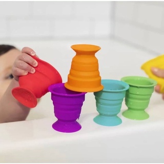 Squish &amp; Stack Cups ของเล่นเด็กเล็ก