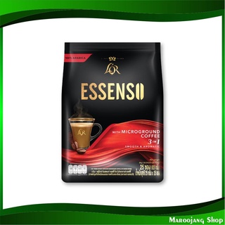 คอฟฟี่ กาแฟเอสเซนโซ่ 3 อิน 1 25 กรัม (25ซอง) ซุปเปอร์ Super Instant Coffee 3 in 1 Essenso กาแฟซอง กาแฟสำเร็จรูป กาแฟชง