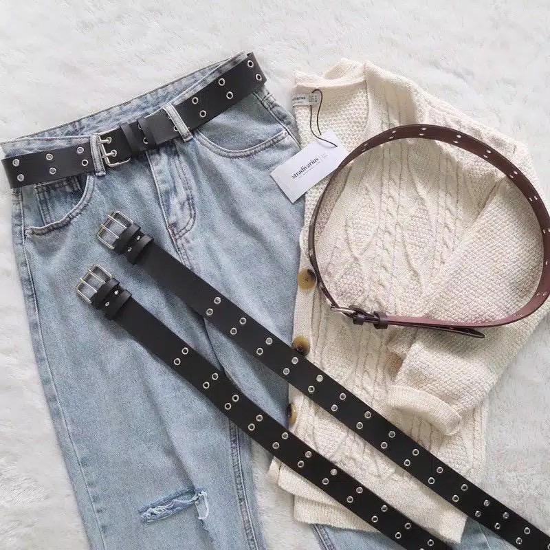 RING BELT IRON RING LENGTH 100CM - 140CM MODERN เข็มขัดผู้หญิง