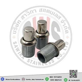 ขาปรับระดับท่อกลมขนาด 1.1/2" สแตนเลส 304 (ใส้ในเป็นตะกั่ว)